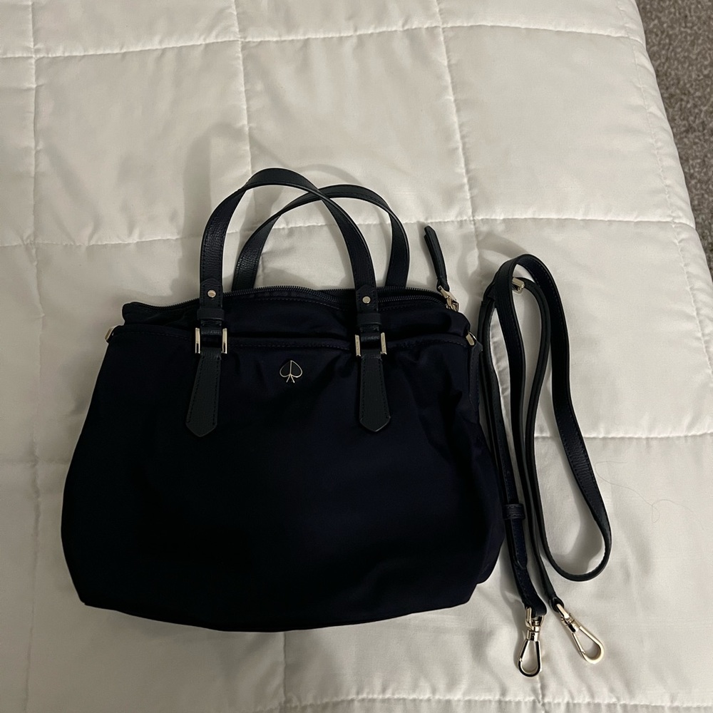 Navy Kate Spade Crossbody Purse